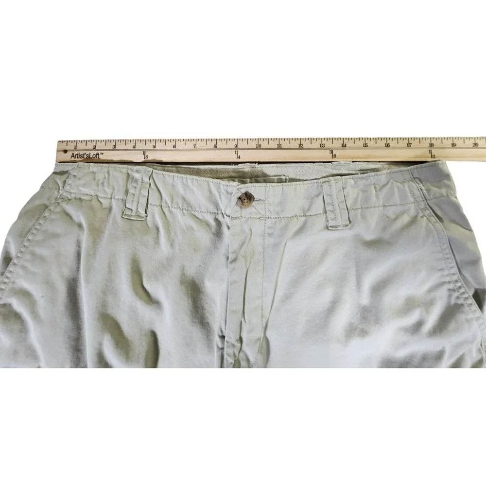 Polo Ralph Lauren Relaxed Fit Cargo Shorts Men's Size 36 Beige Cotton